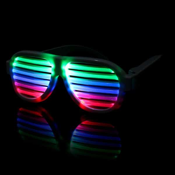 Light emitting glasses